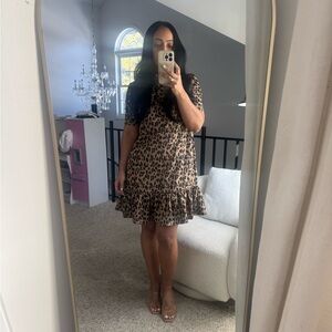 Zara Textured Brown Knit Top